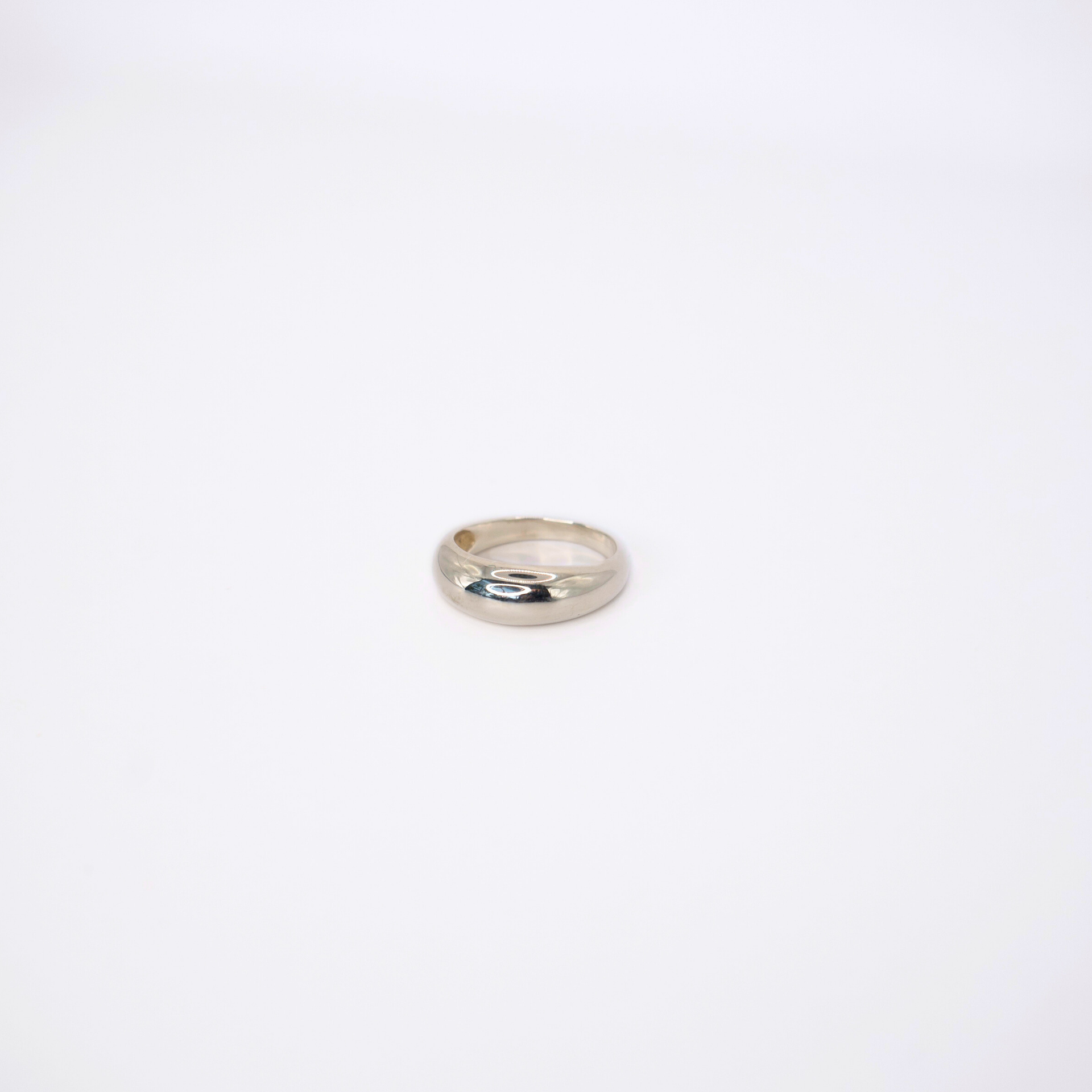 Dome Silver Ring - Medium