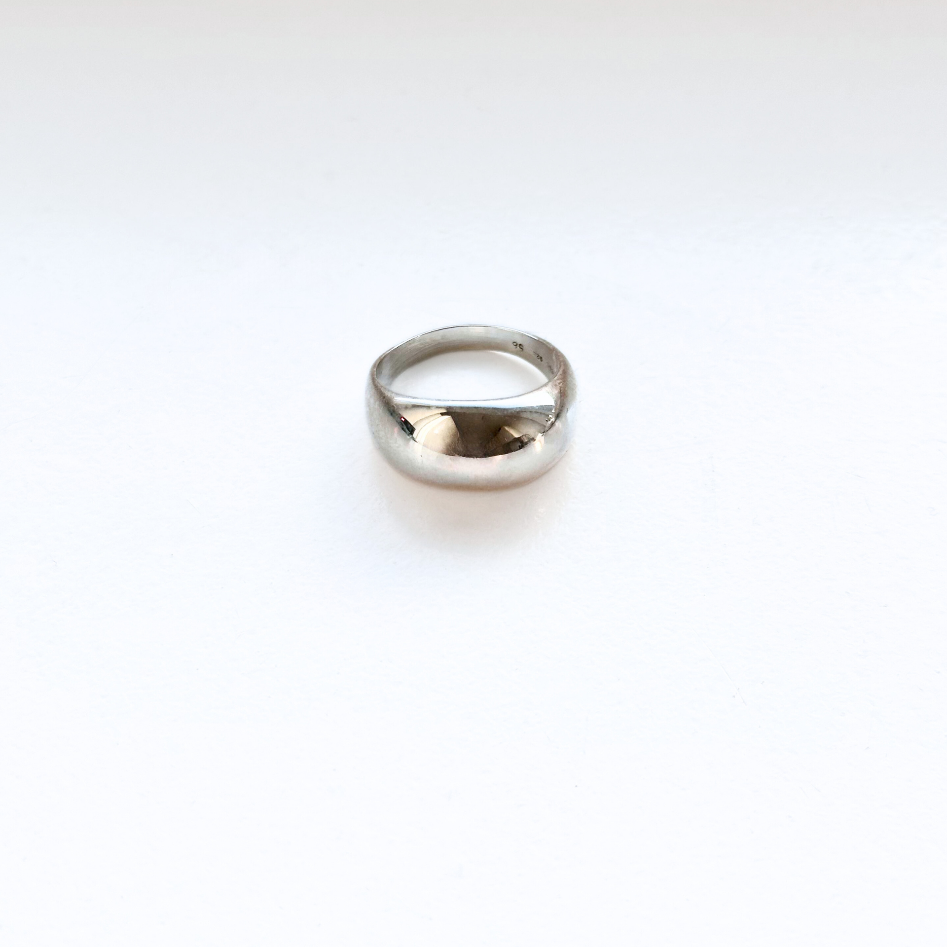 Dome Silver Ring - Chubby