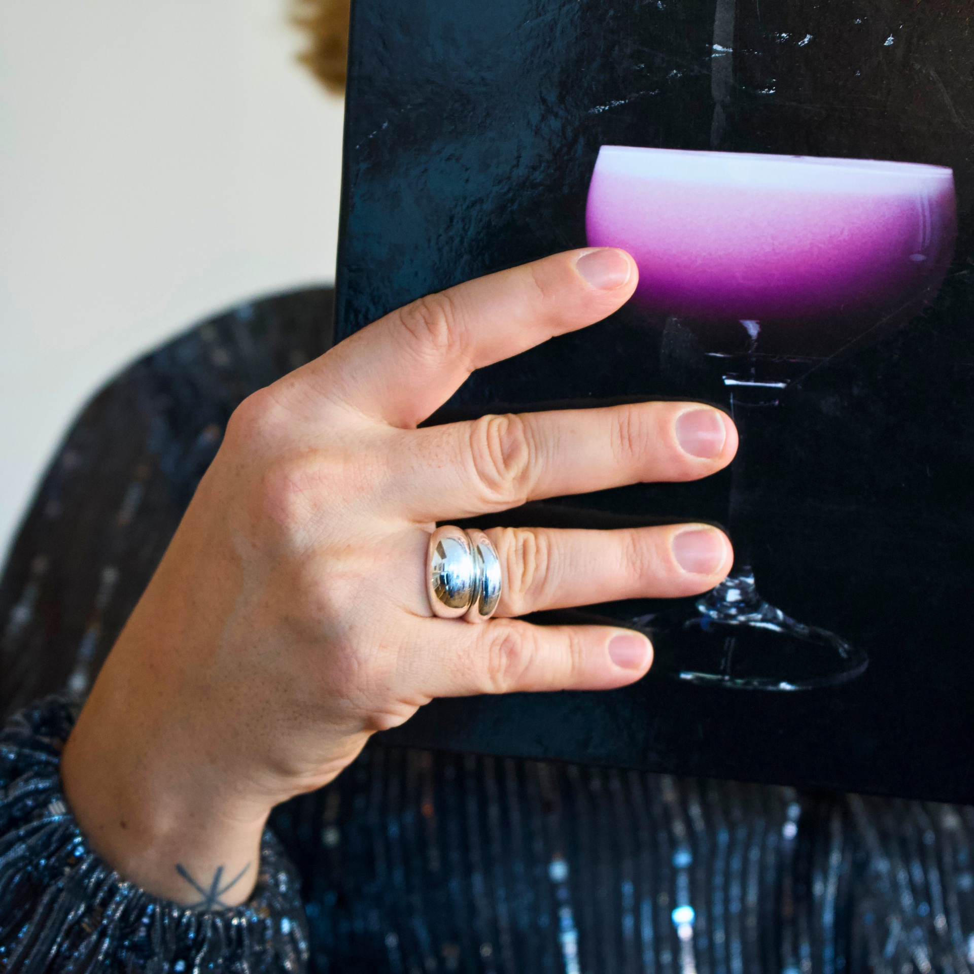 Dome Silver Ring - Medium