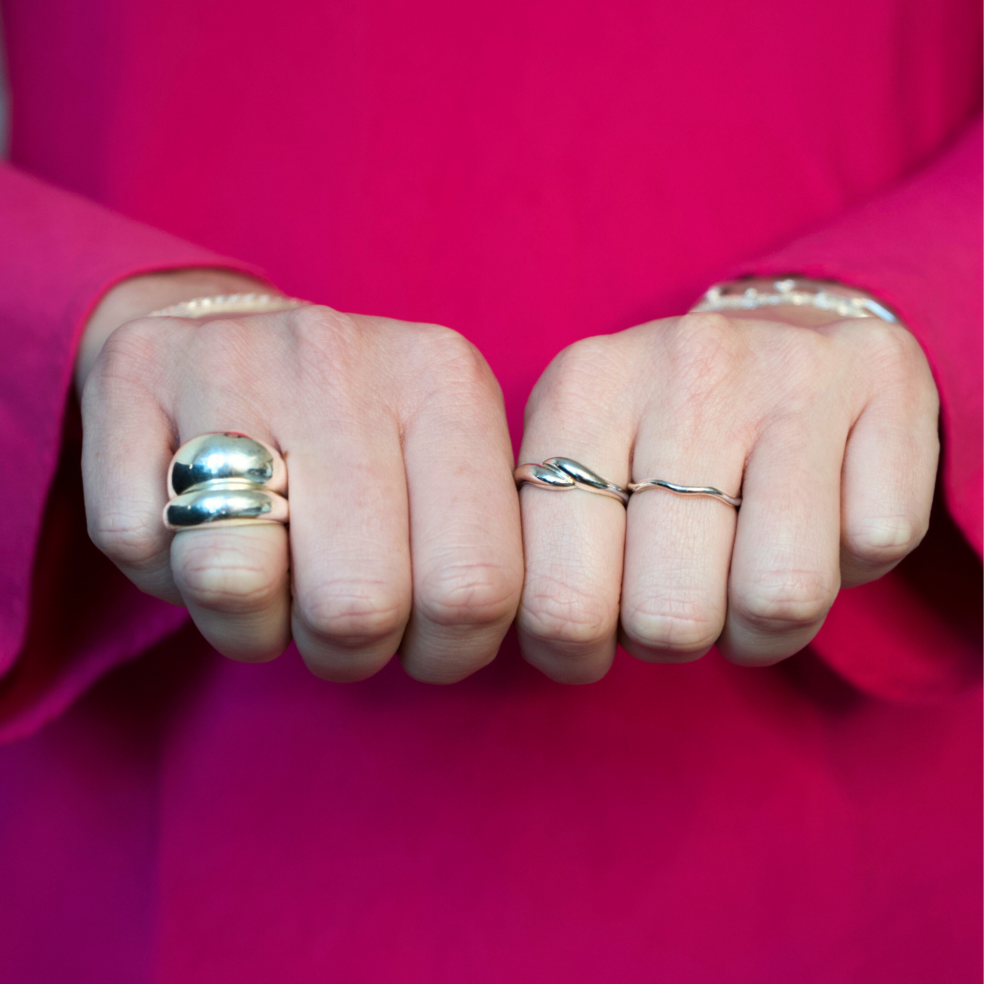 Dome Silver Ring - Medium