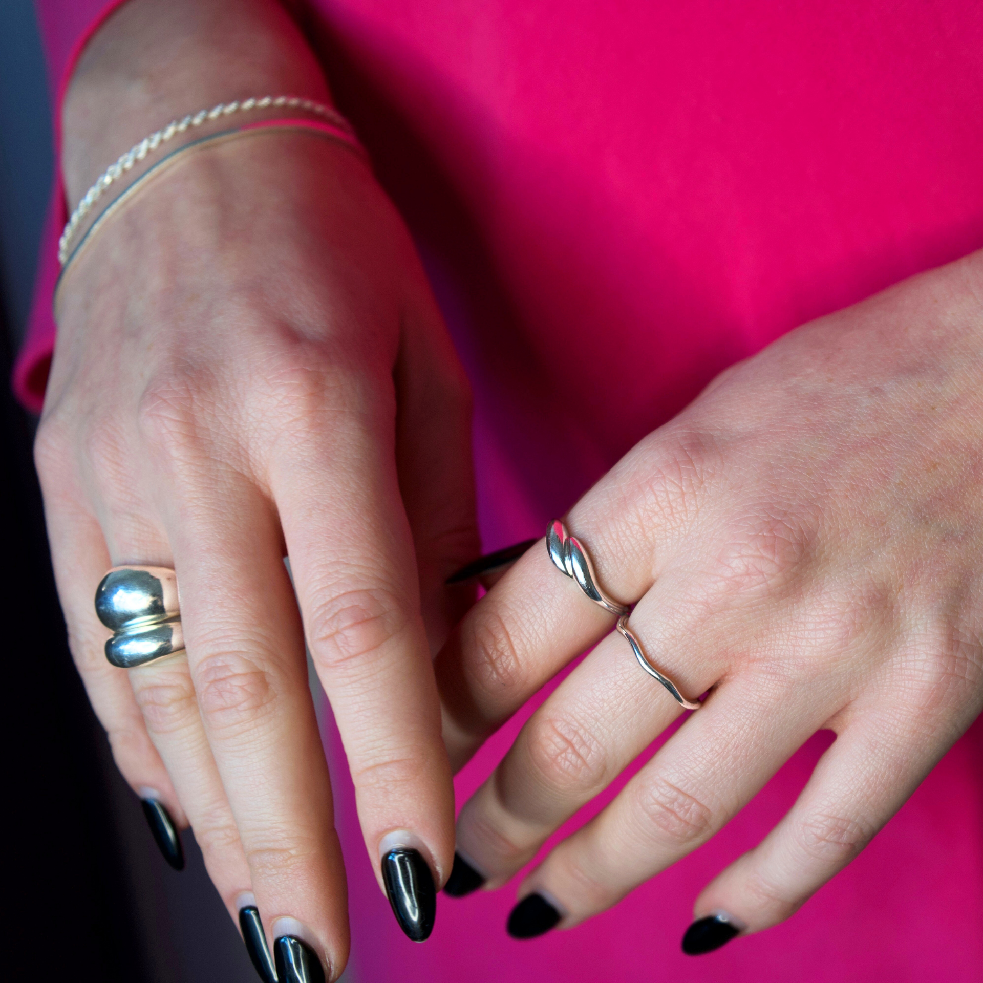 Dome Silver Ring - Medium