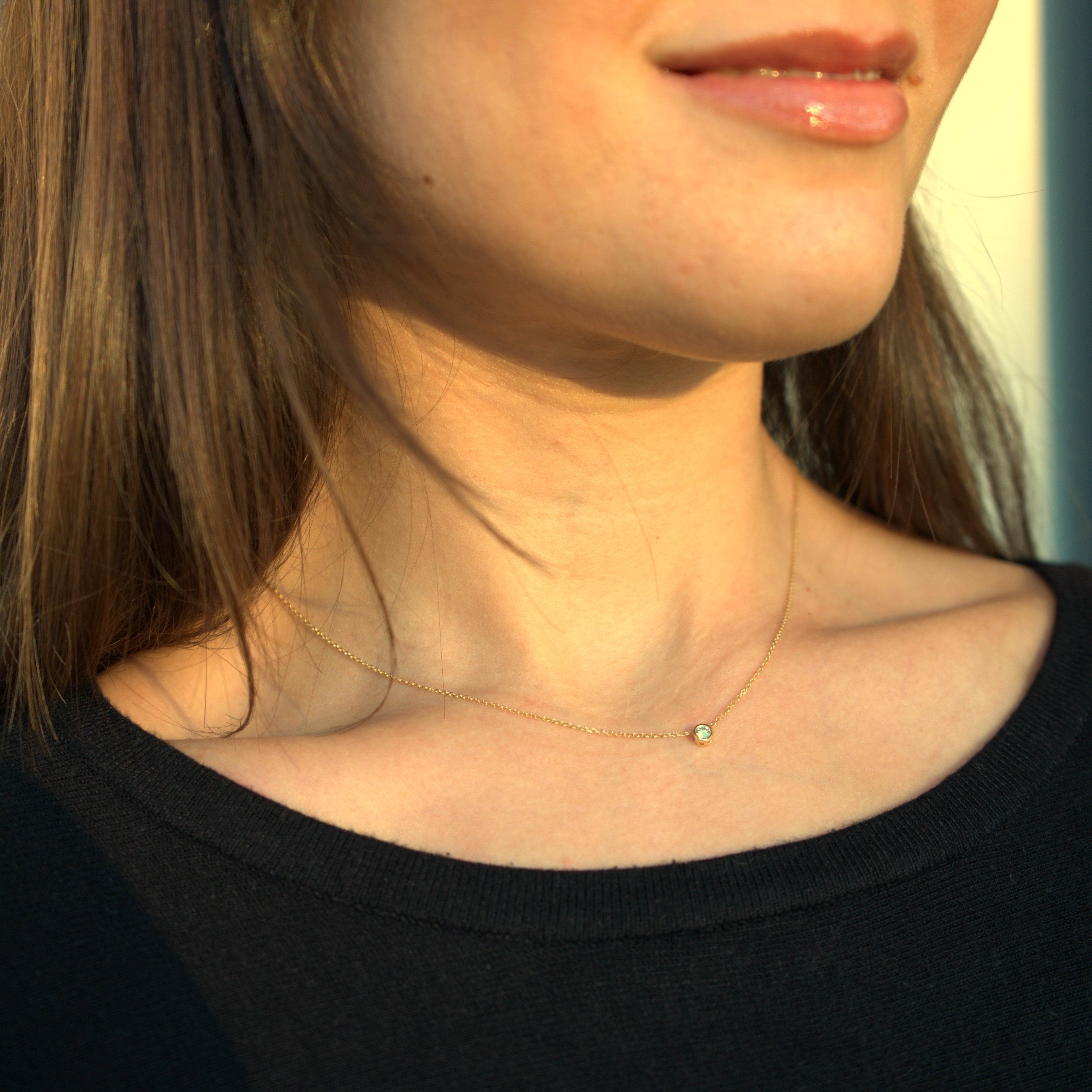 Diamond Bubble Necklace