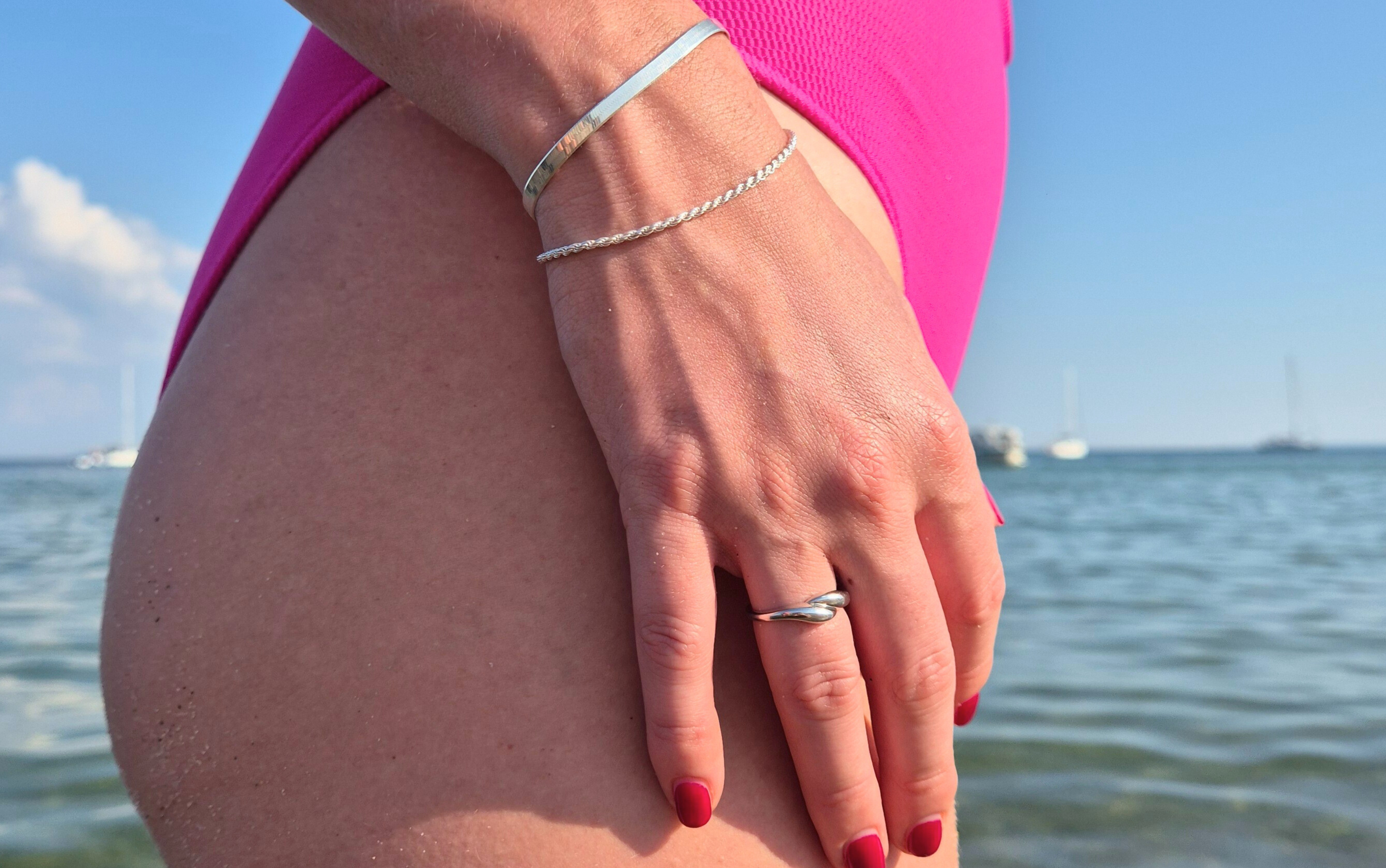 Swirl Silver Ring
