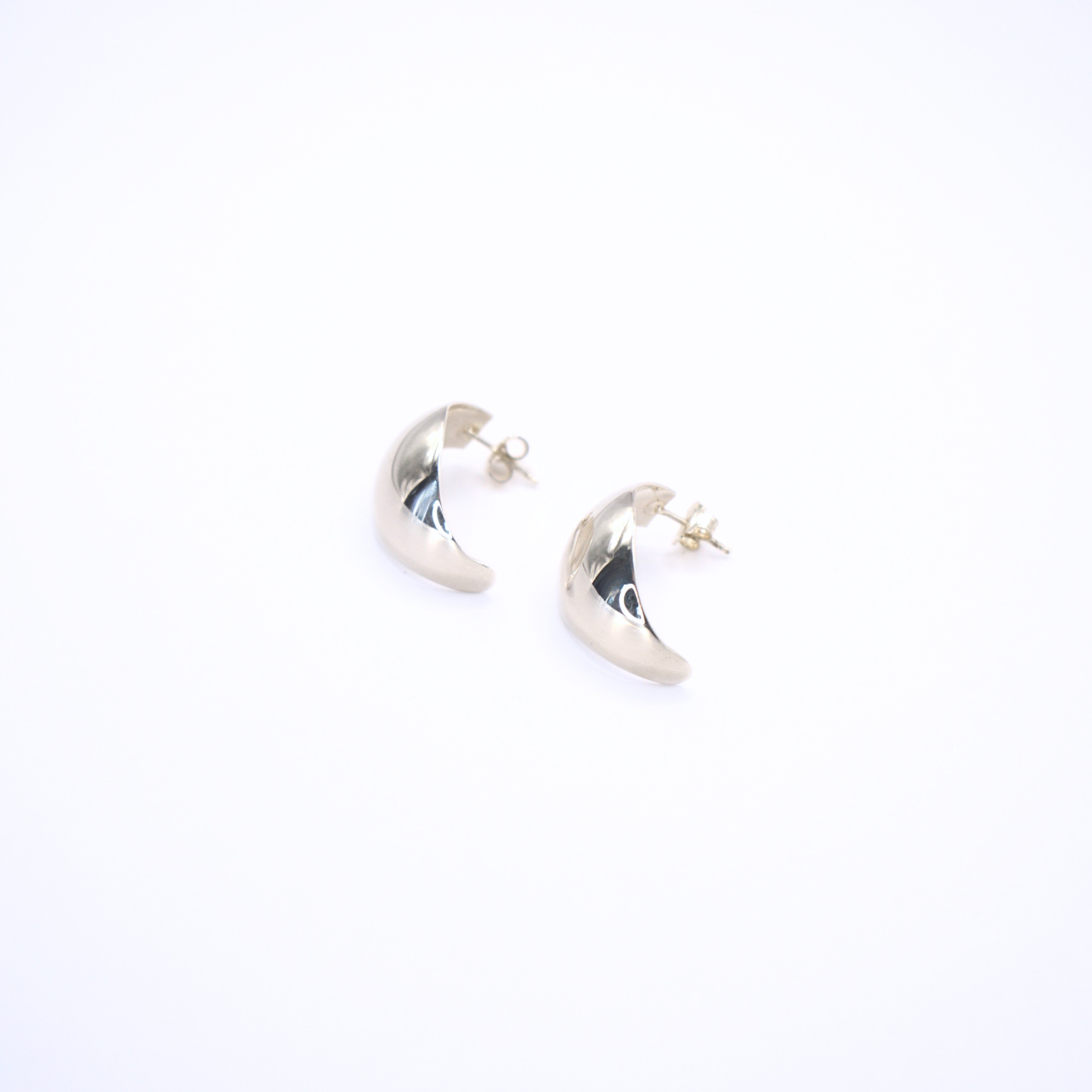 Silver Leaf Earrings