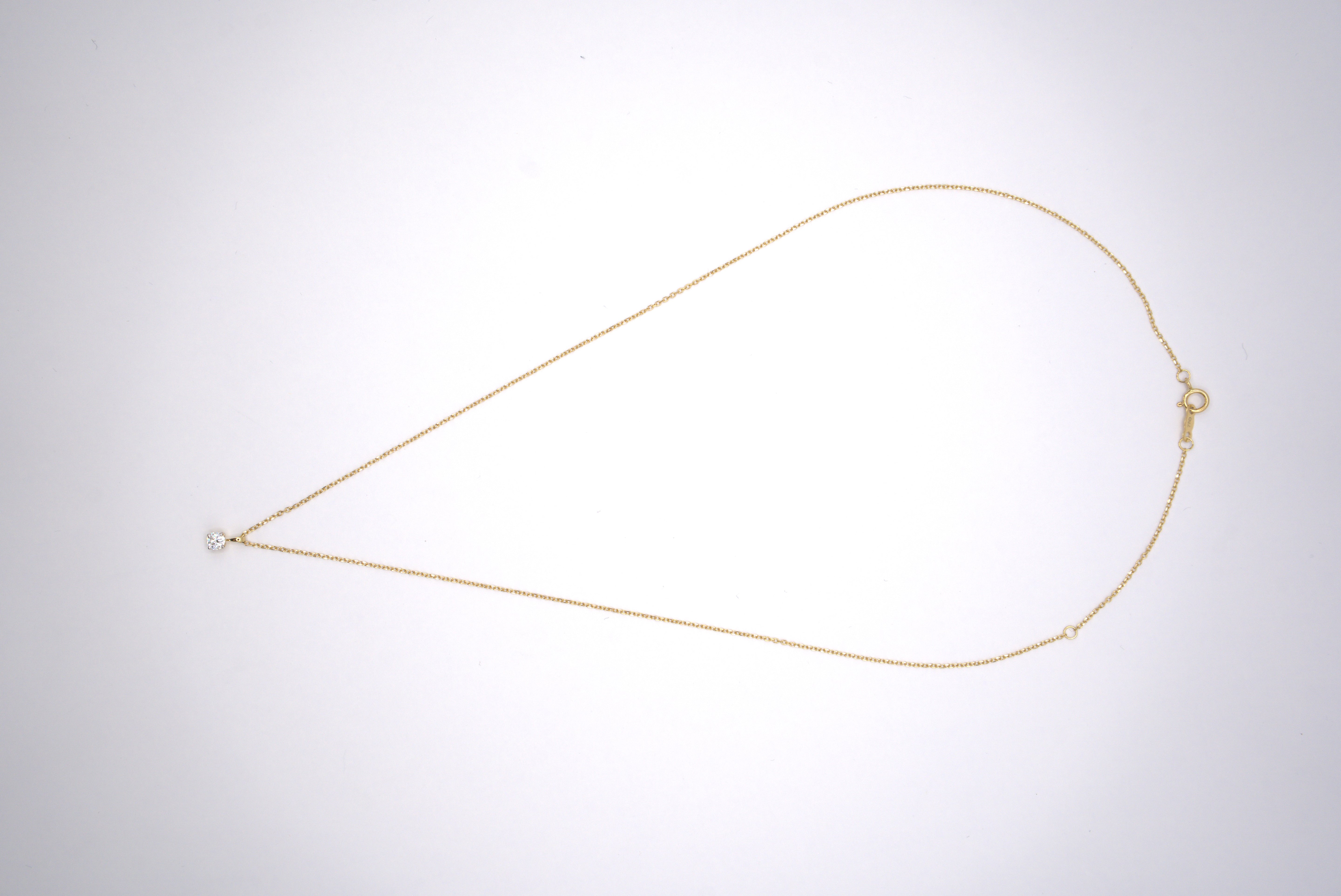 "Spot of Light" Diamond Necklace