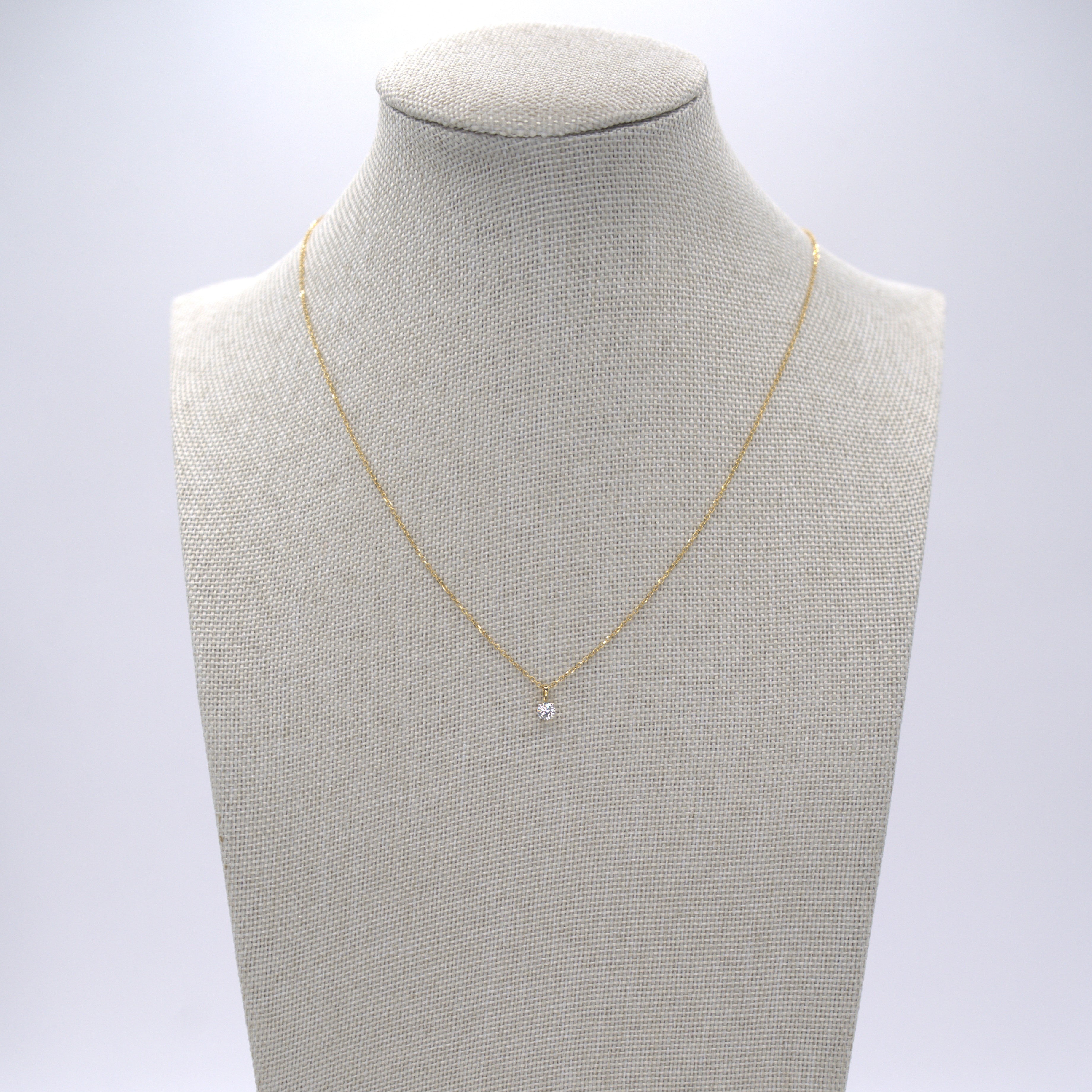 "Spot of Light" Diamond Necklace