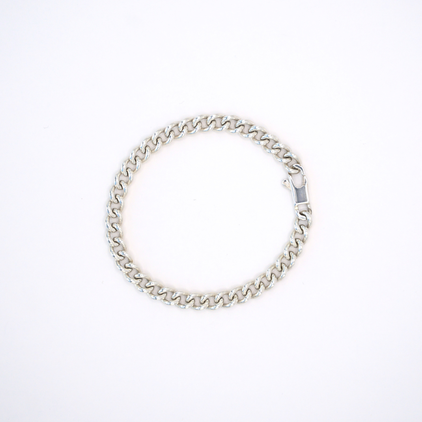 Cuban Link Silver Bracelet