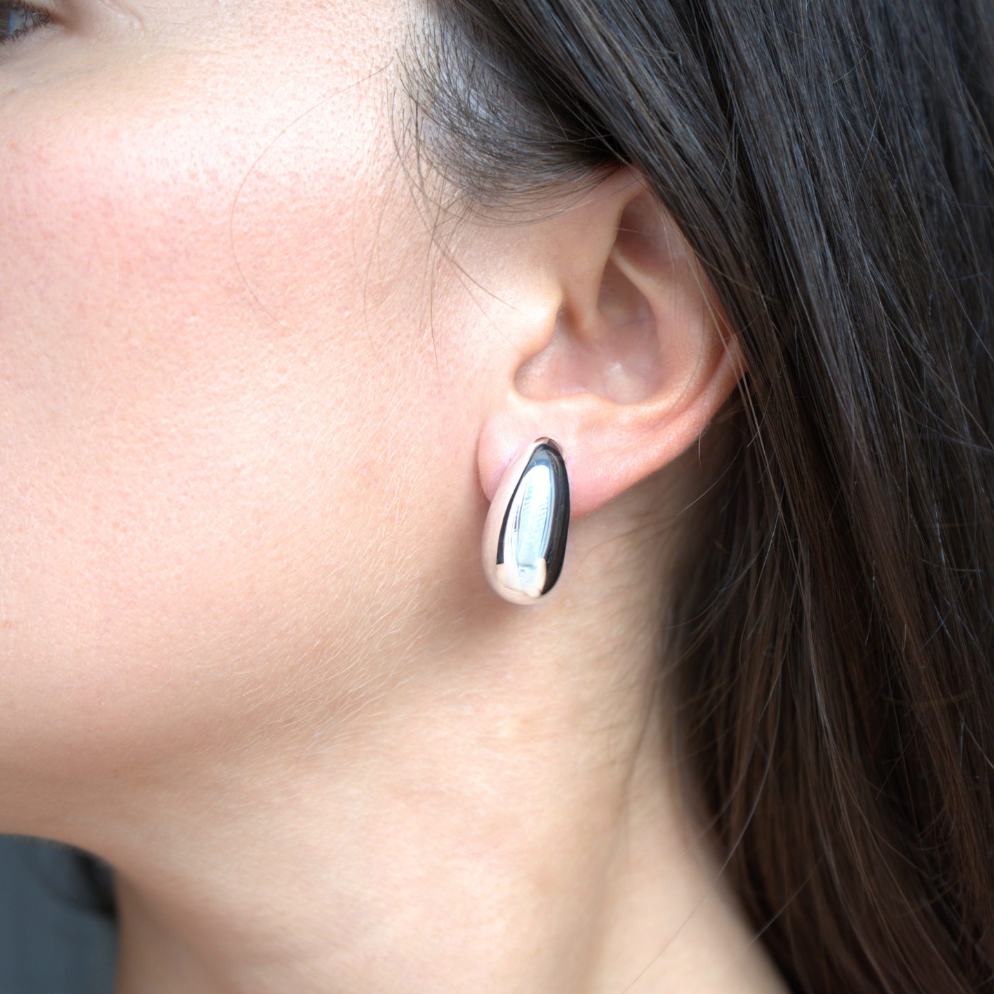 Silver Drop Earrings