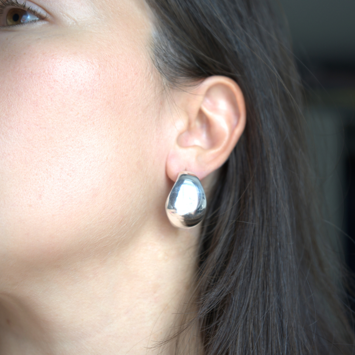 Silver Leaf Earrings