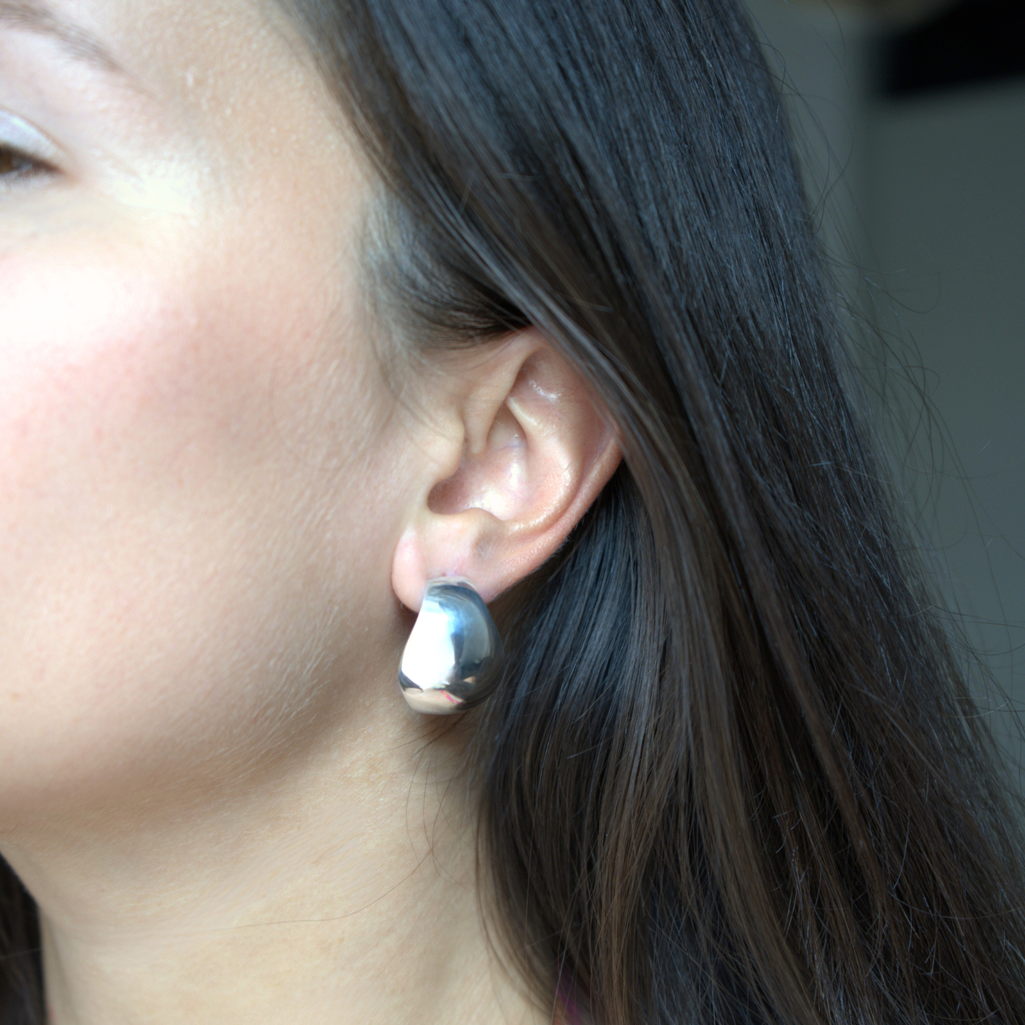 Silver Leaf Earrings