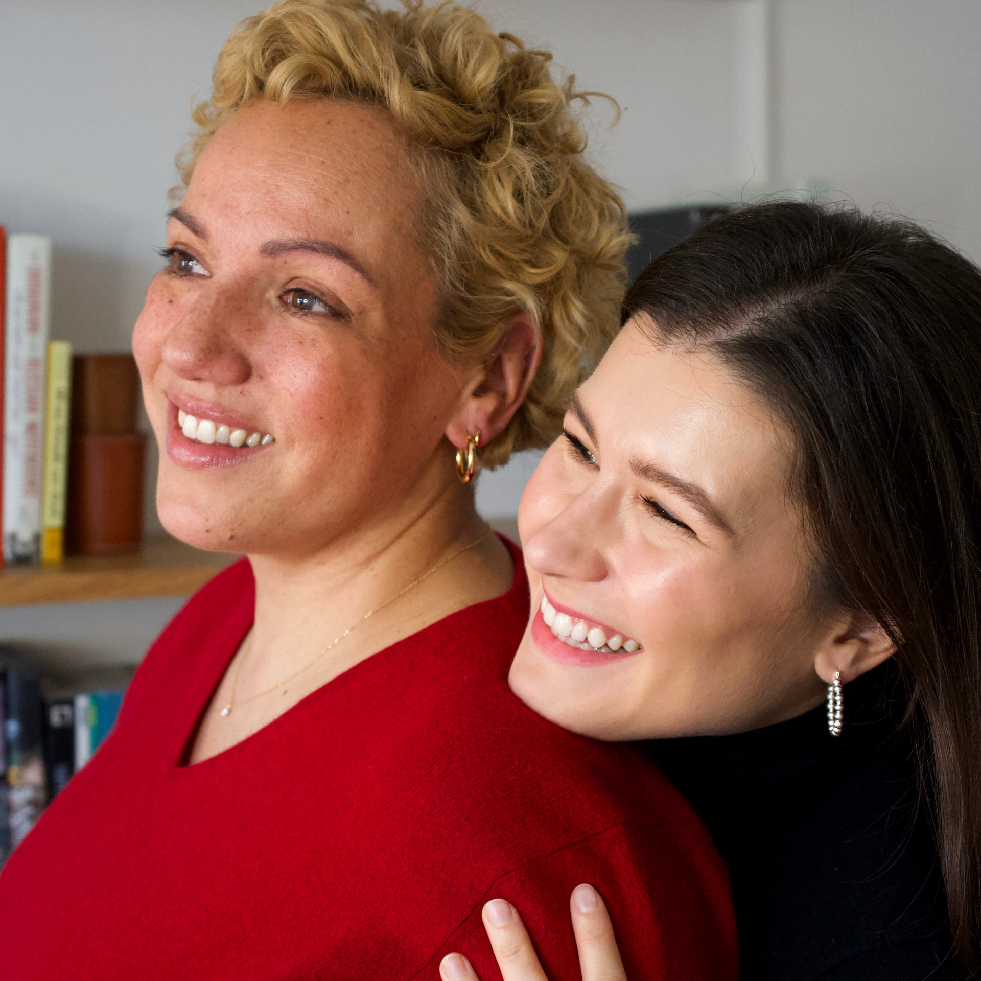 'Snowball' Beaded Silver Hoops