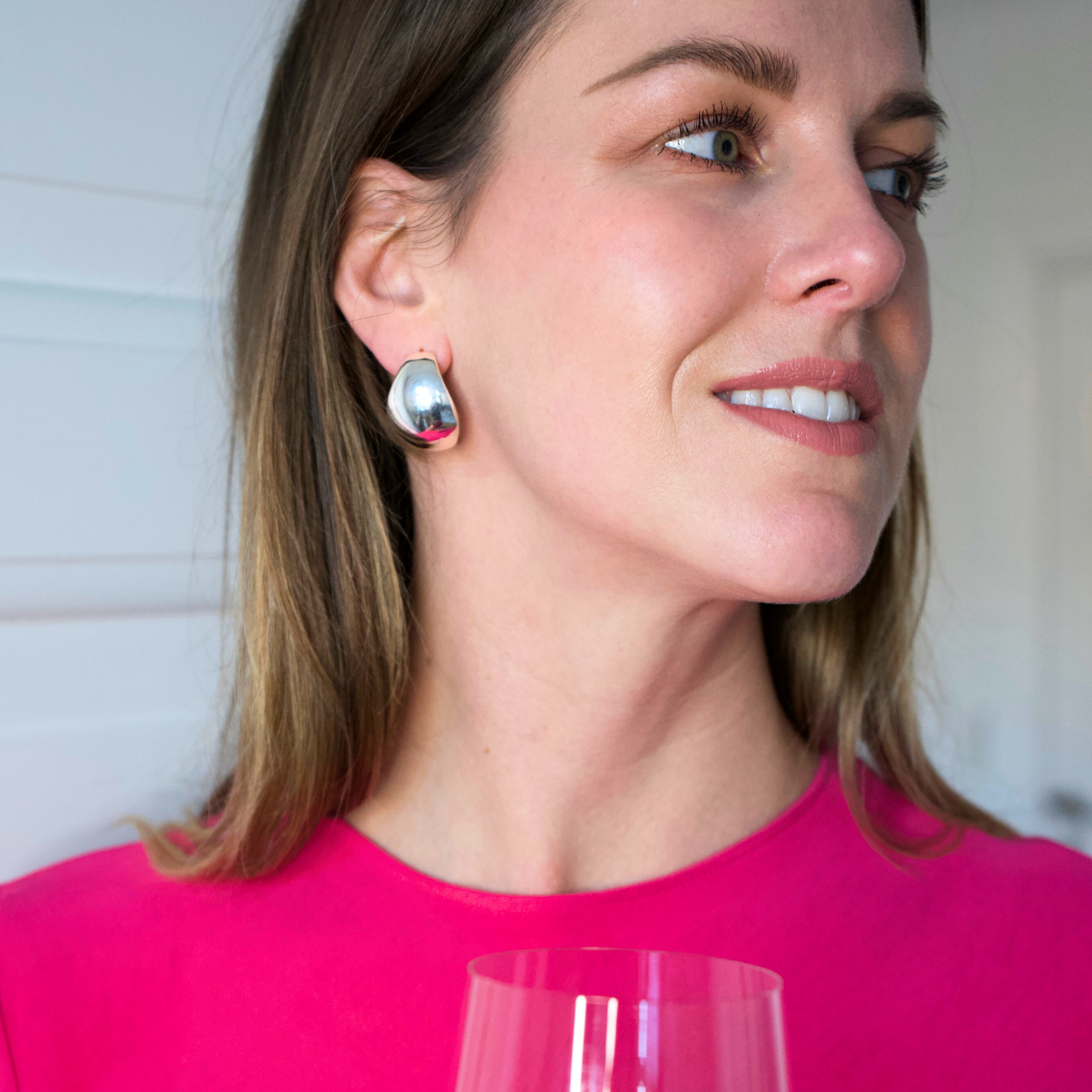 Silver Leaf Earrings