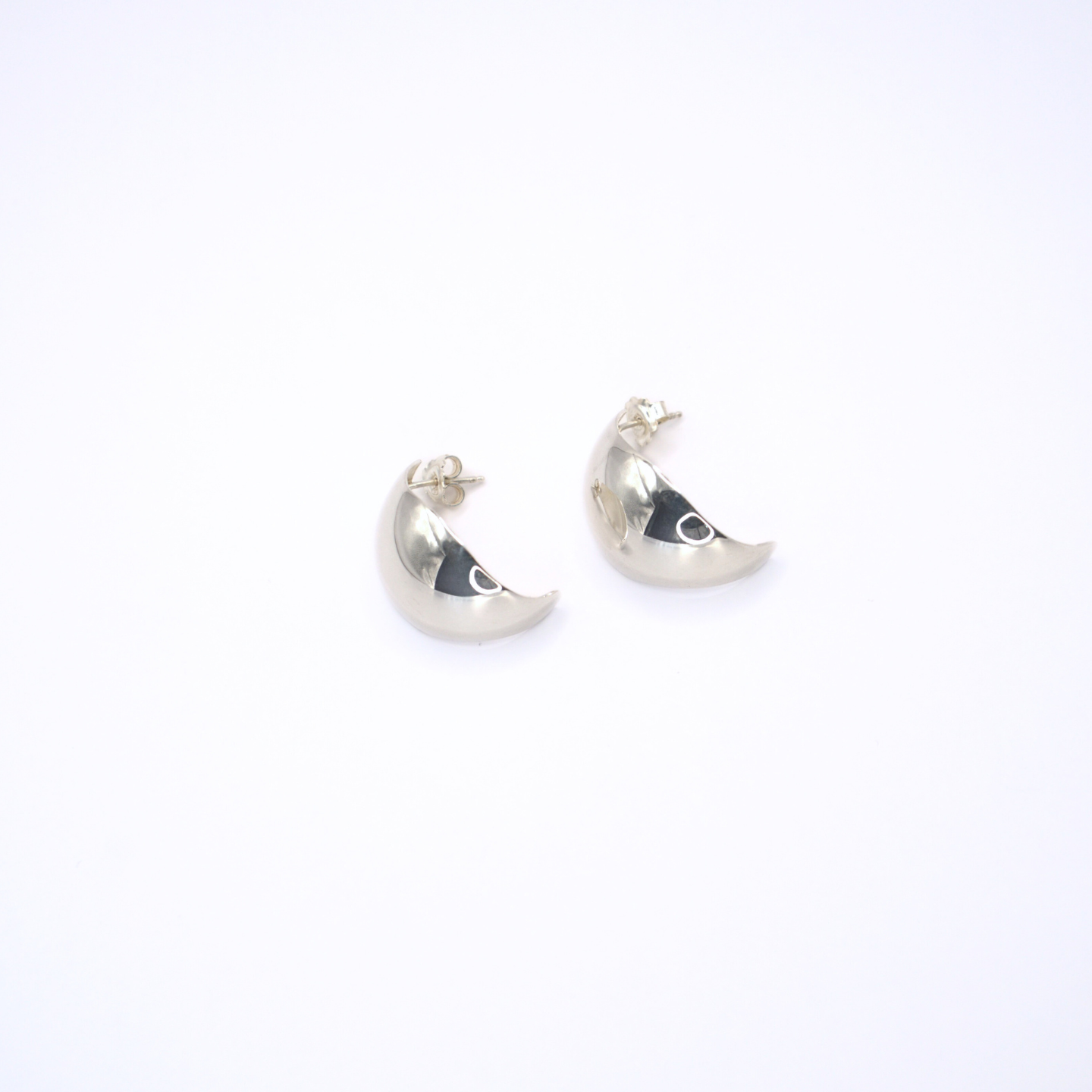 Silver Leaf Earrings