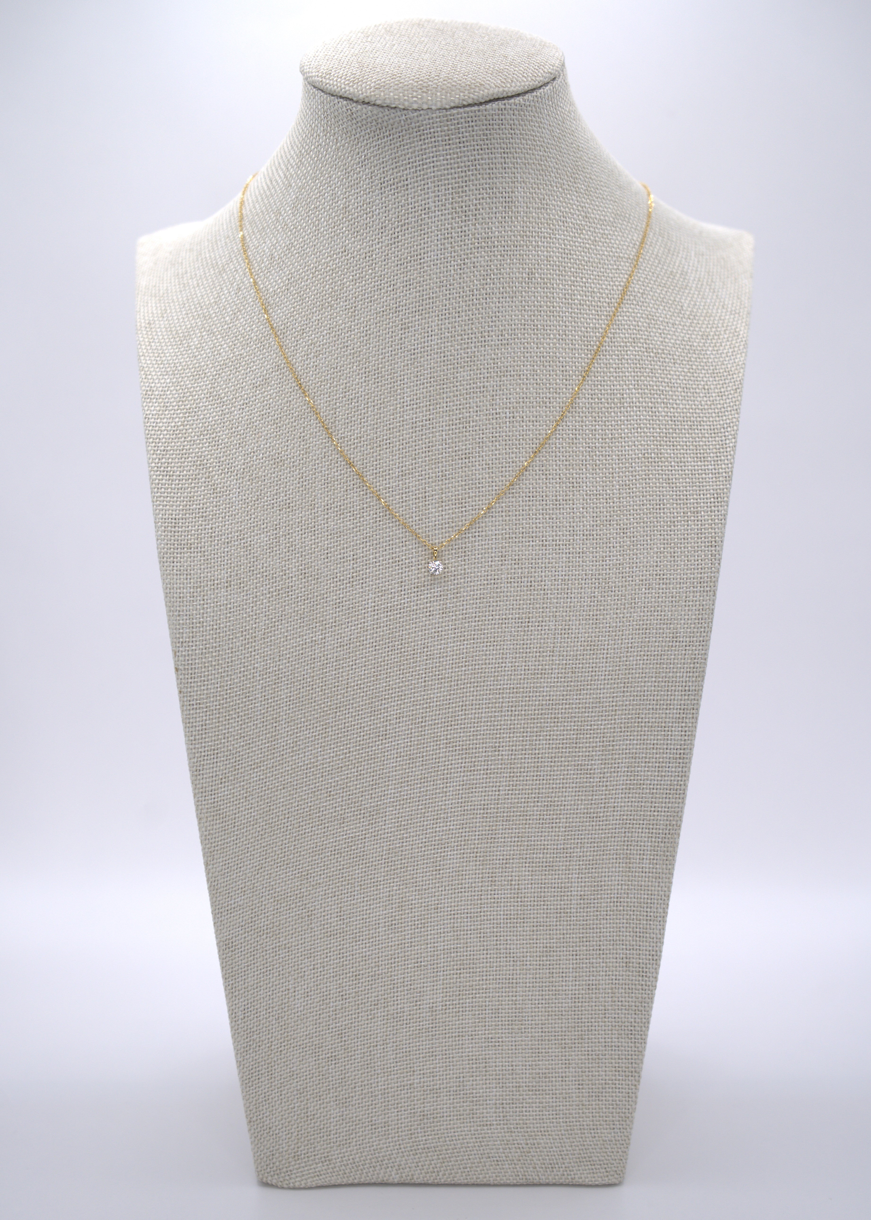 "Spot of Light" Diamond Necklace