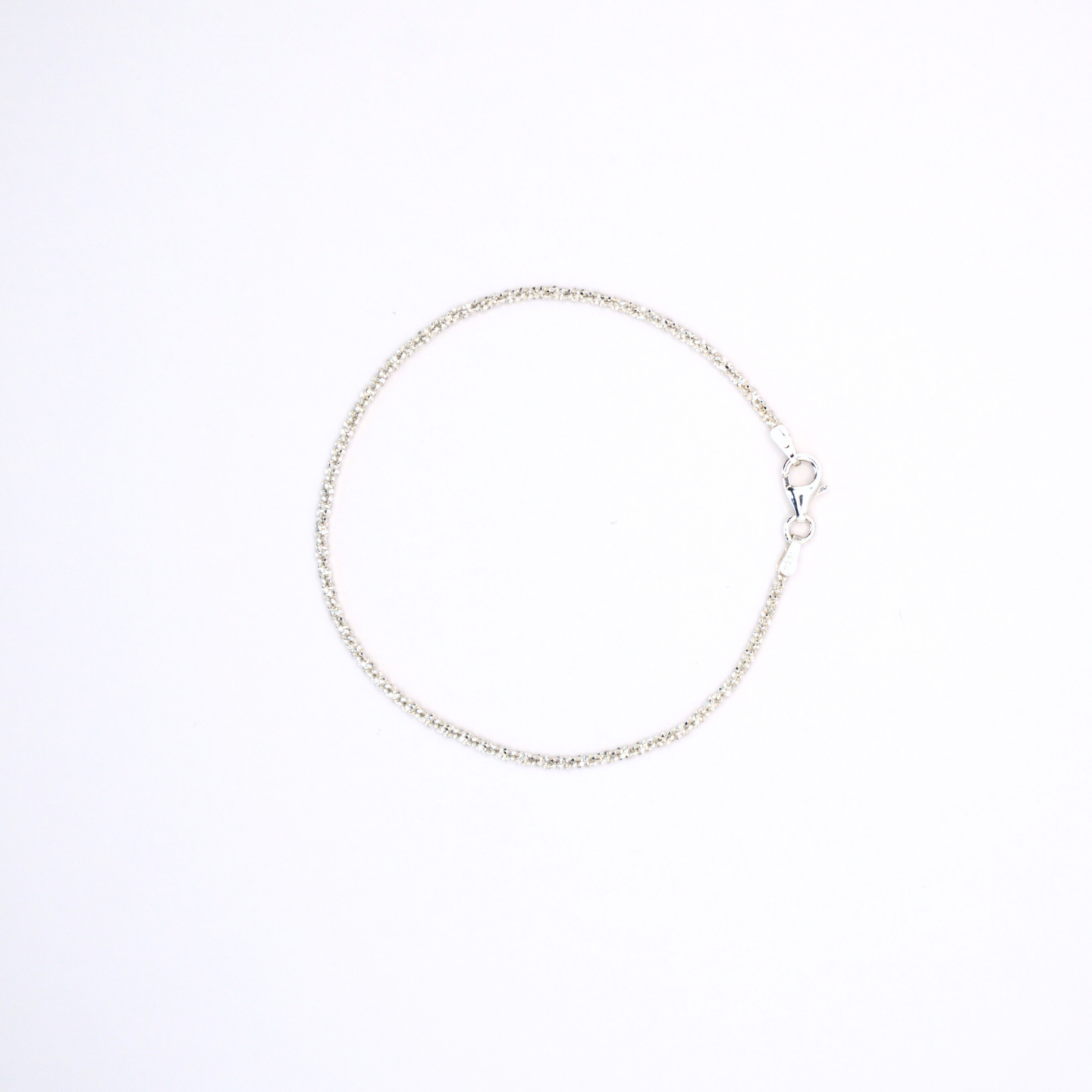 Disco Silver Bracelet