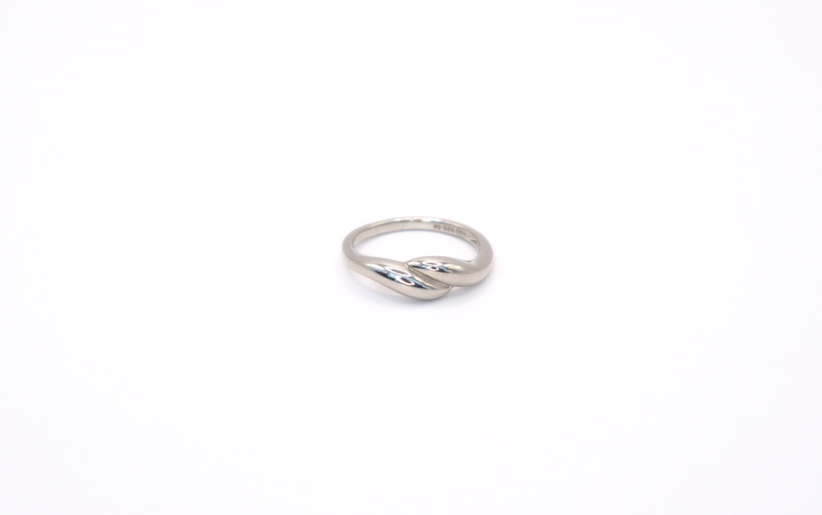 Swirl Silver Ring